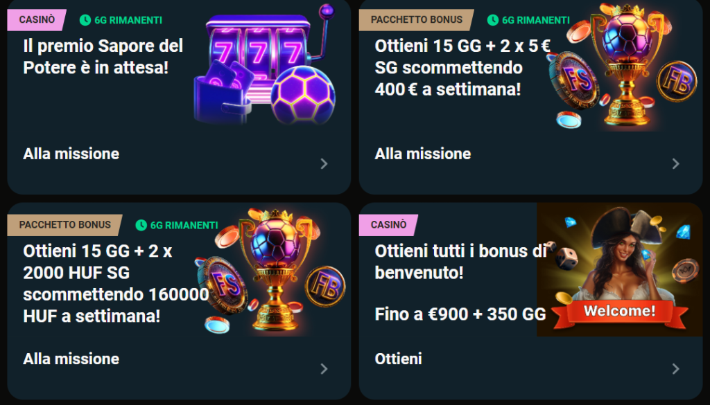 Royalsea bonus Italia