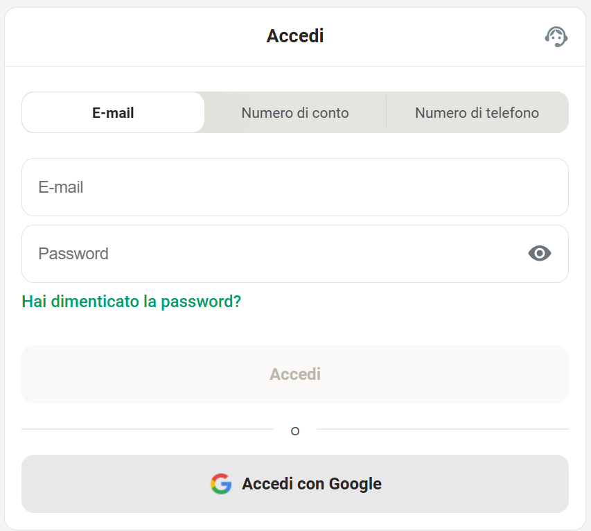 Royalsea login form